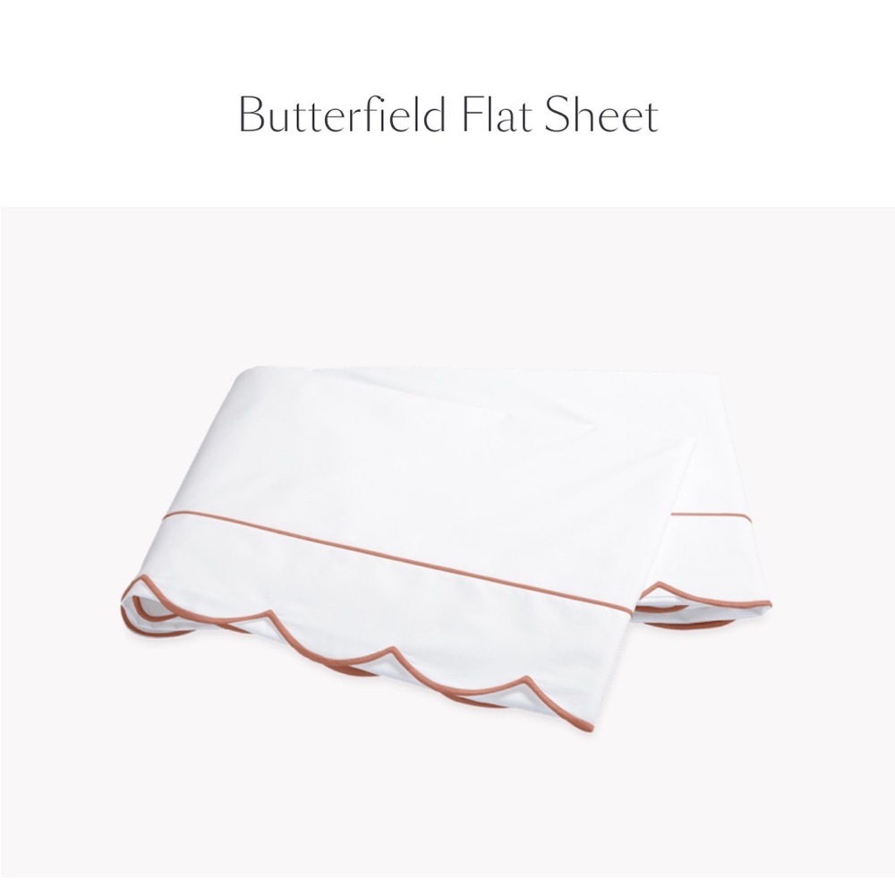 New with Tags Matouk Butterfield Bedding - Full/ Queen